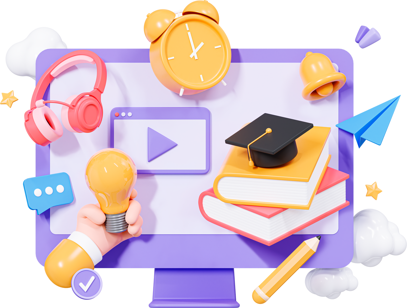 3D Online education